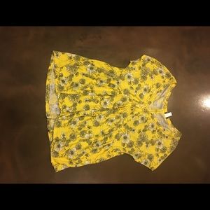 Torrid Flower Print Blouse